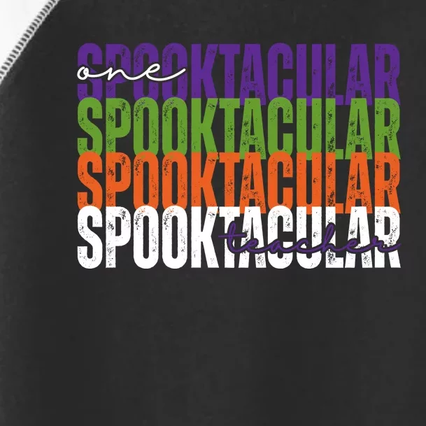 Sppoktacular Teacher Toddler Fine Jersey T-Shirt