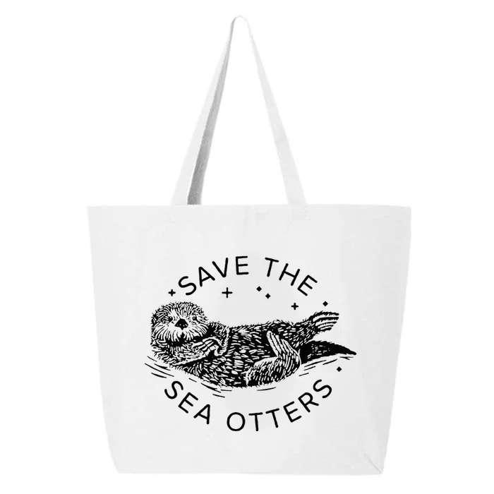 Save The Sea Otters 25L Jumbo Tote