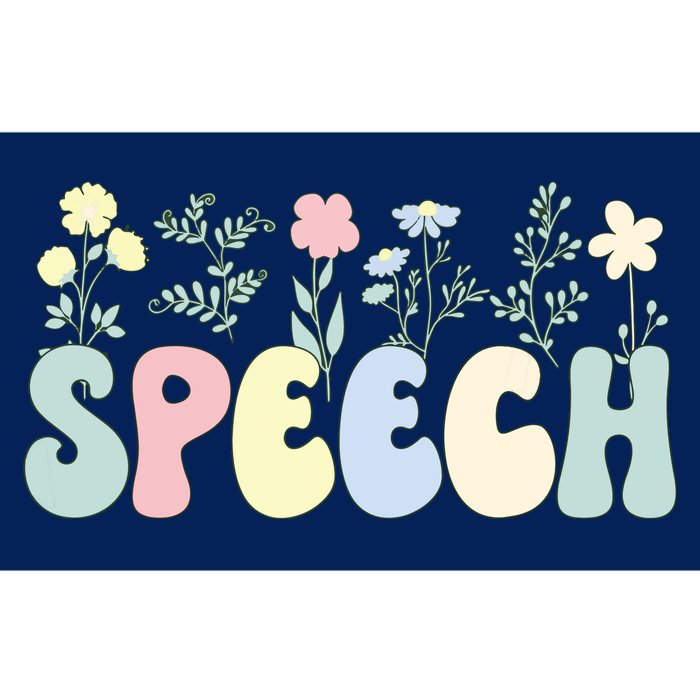 Speech Therapists Speech Language Pathologist SLP Bumper Sticker