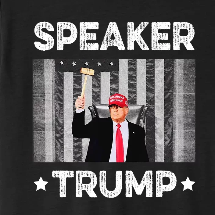 Speaker Trump | Speaker Of The House America Flag Pro Trump ChromaSoft Performance T-Shirt