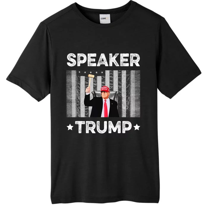 Speaker Trump | Speaker Of The House America Flag Pro Trump ChromaSoft Performance T-Shirt