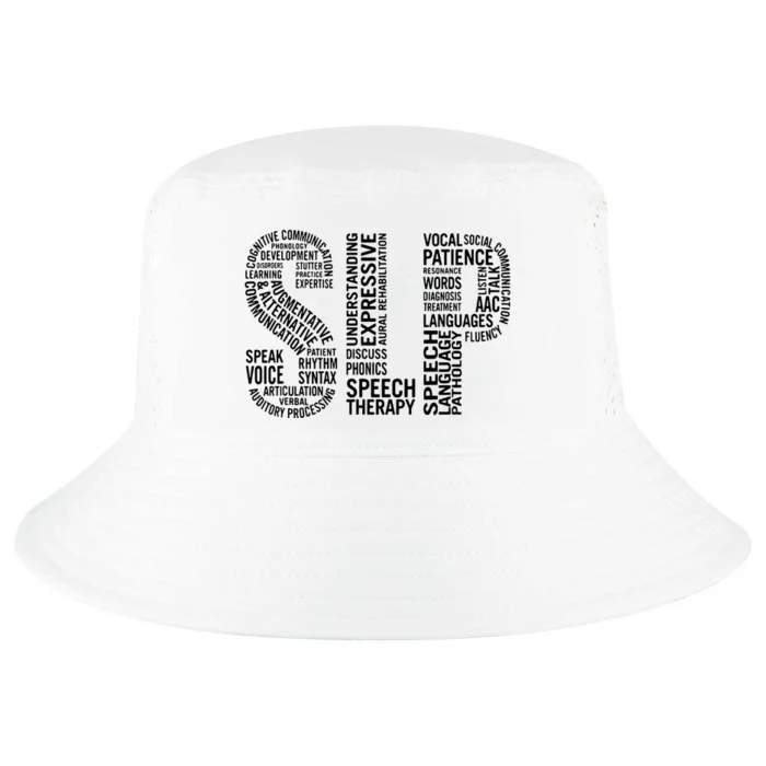 Speech Therapy Speech Language Pathology Month Cool Comfort Performance Bucket Hat