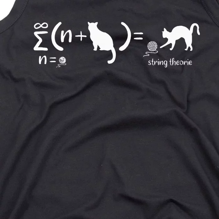 String Theory Science Nerd Physics SchrodingerS Cat Tank Top