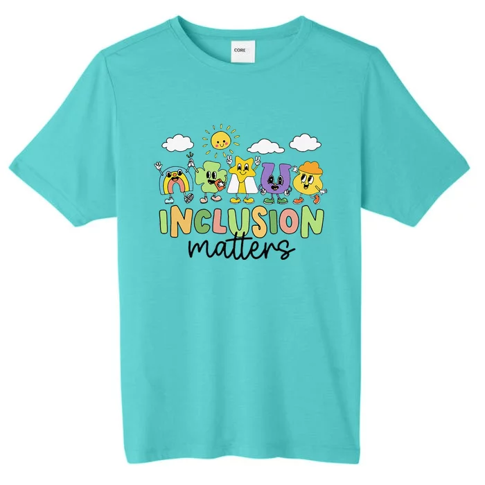 Sped Teacher St Patricks Day Inclusion Matter Neurodiversity ChromaSoft Performance T-Shirt