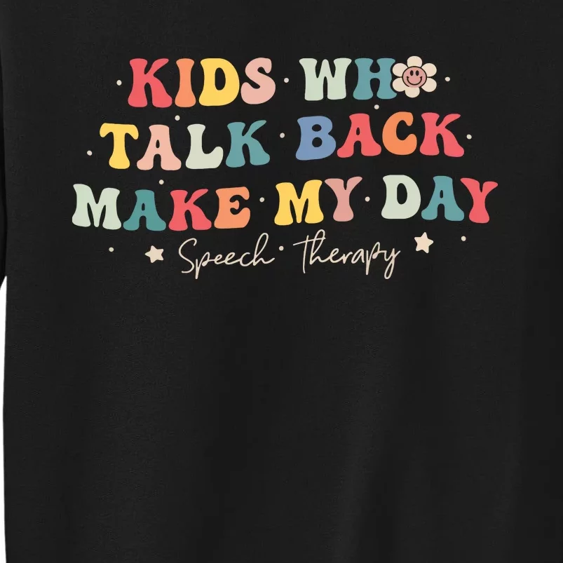 Speech Therapy Speech Language Pathologist SLP Women Sweatshirt