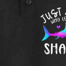 Shark Tshirt Shark Lover Tshirt Girls Funny Shark Dry Zone Grid Performance Polo