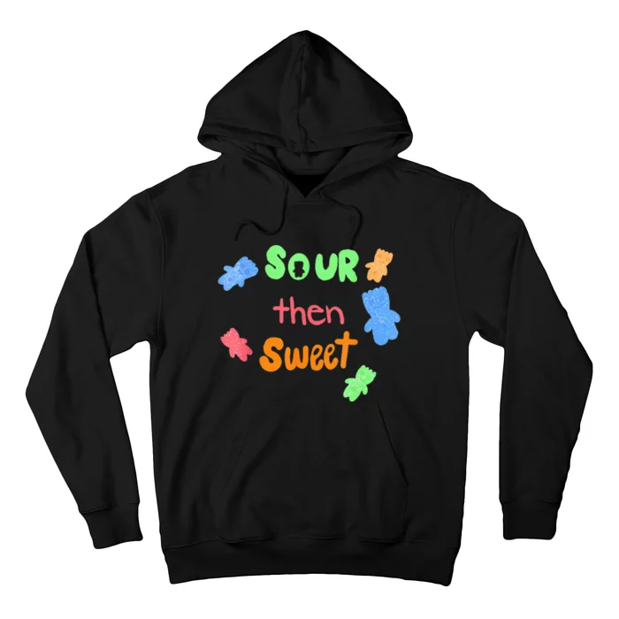 Sour Then Sweet Sour Candy Patch Kids Christmas Hoodie