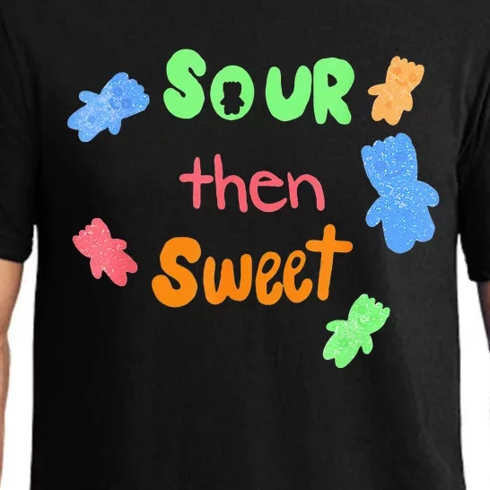 Sour Then Sweet Sour Candy Patch Kids Christmas Pajama Set