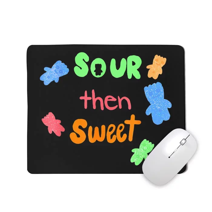 Sour Then Sweet Sour Candy Patch Kids Christmas Mousepad