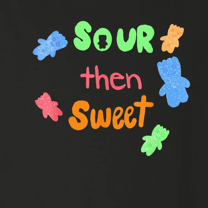 Sour Then Sweet Sour Candy Patch Kids Christmas Toddler Long Sleeve Shirt