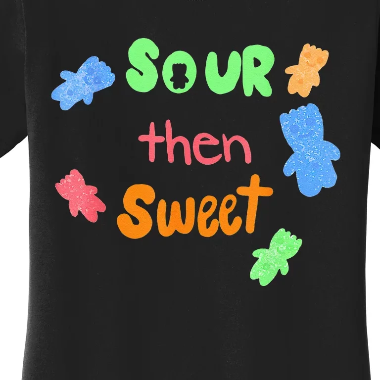 Sour Then Sweet Sour Candy Patch Kids Christmas Women's T-Shirt