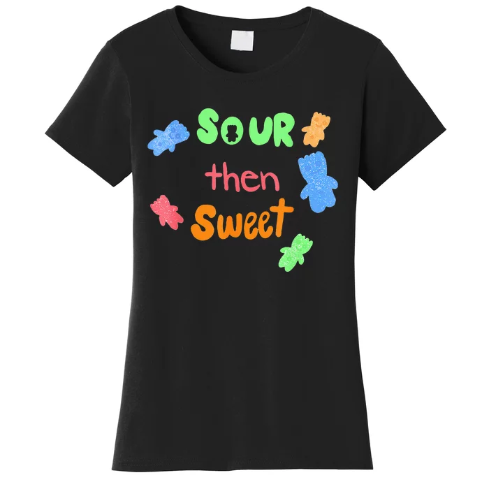 Sour Then Sweet Sour Candy Patch Kids Christmas Women's T-Shirt