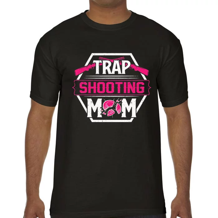 Skeet Trap Shooting Mom funny Mother's Day Comfort Colors T-Shirt