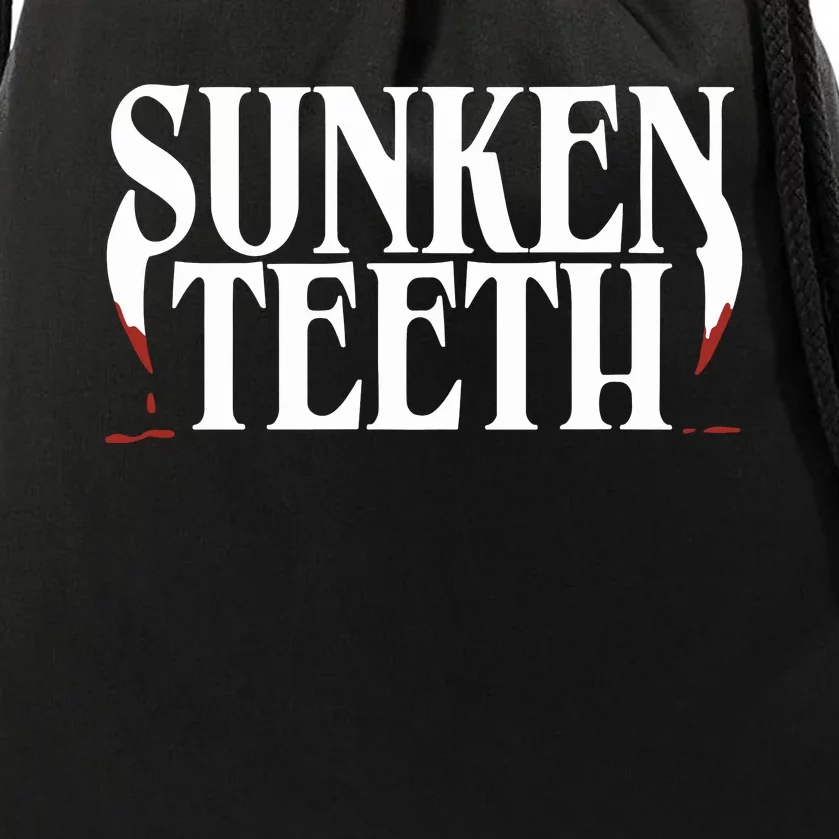 Sunken Teeth Drawstring Bag