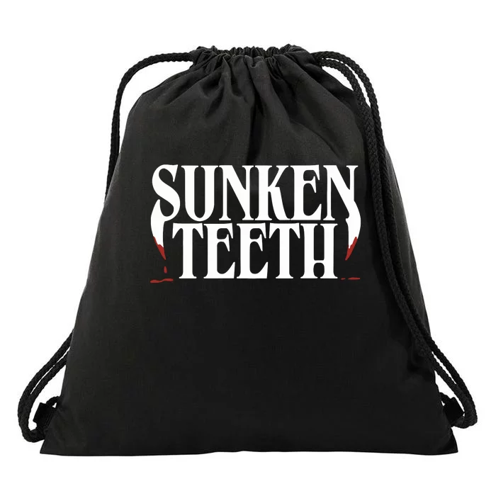 Sunken Teeth Drawstring Bag