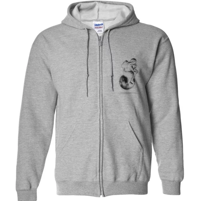 Space Thinker Full Zip Hoodie