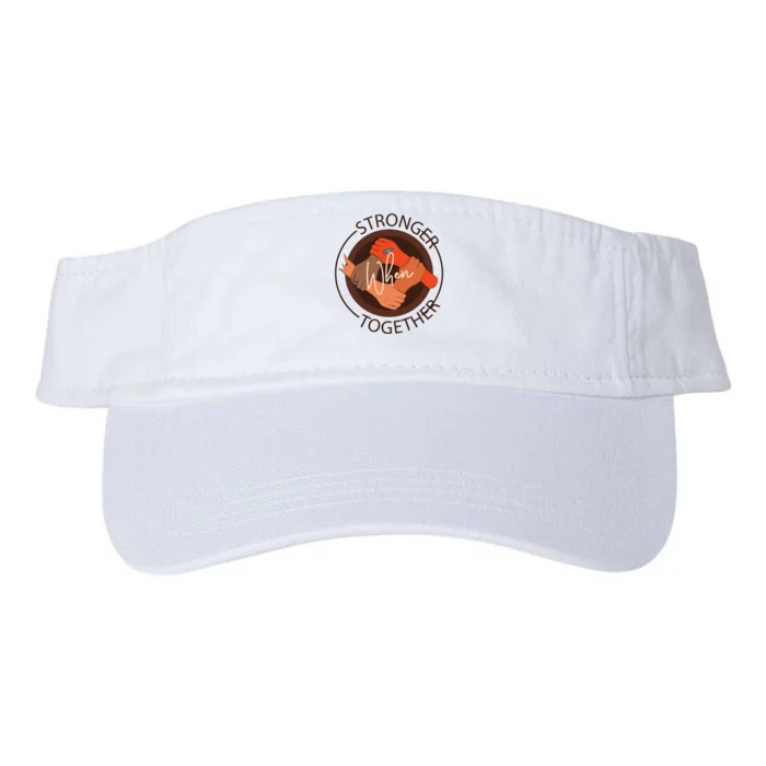 Stronger Together Valucap Bio-Washed Visor