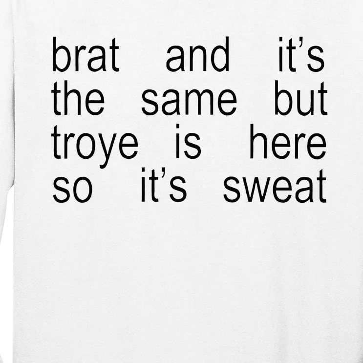 Sweat T.O.U.R Sweat Brat Green Long Sleeve Shirt