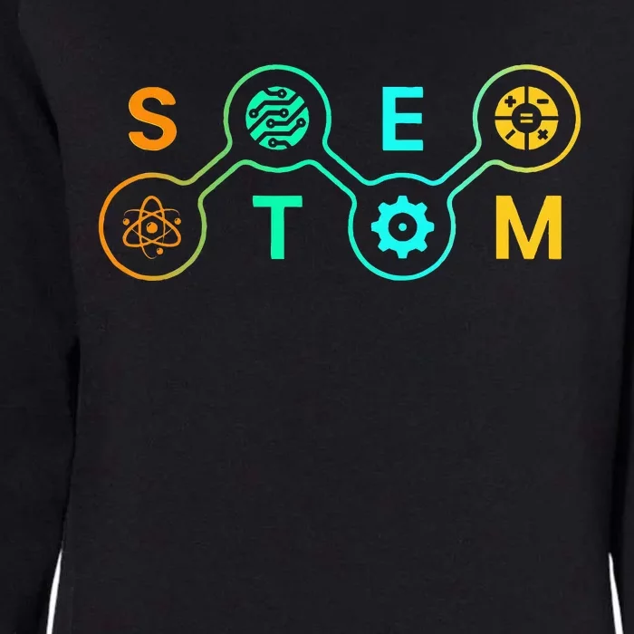 Stem Teacher Science Technology Engineering Math Womens California Wash Sweatshirt