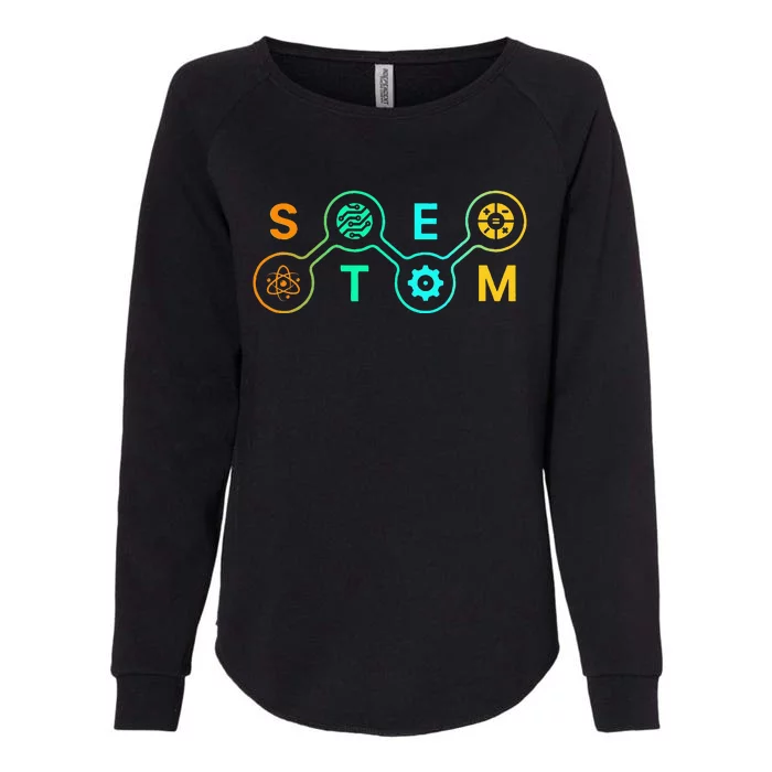 Stem Teacher Science Technology Engineering Math Womens California Wash Sweatshirt