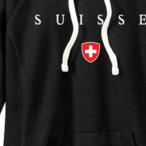 Switzerland T Suisse Xo4u Original Women's Fleece Hoodie