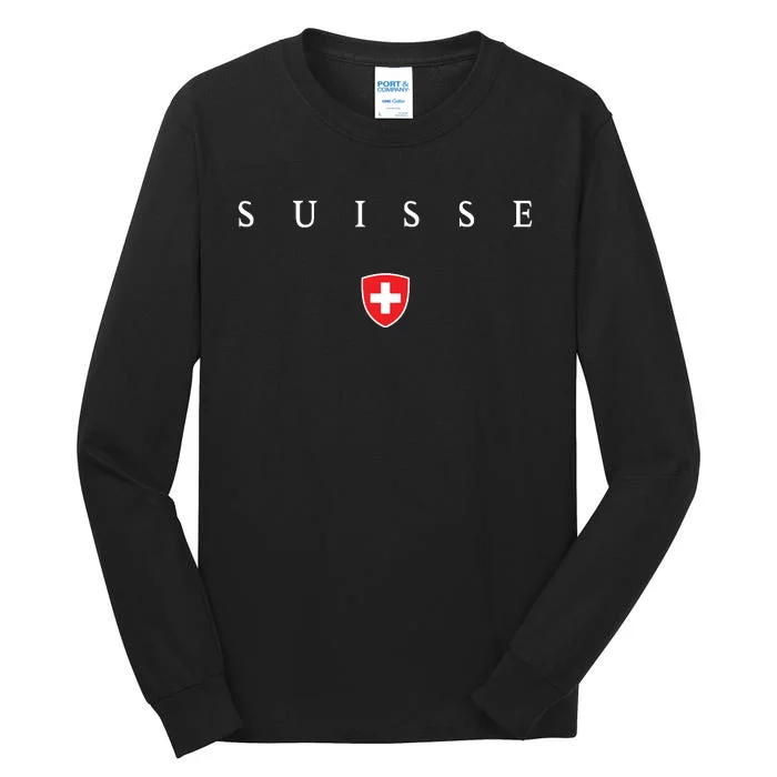 Switzerland T Suisse Xo4u Original Tall Long Sleeve T-Shirt