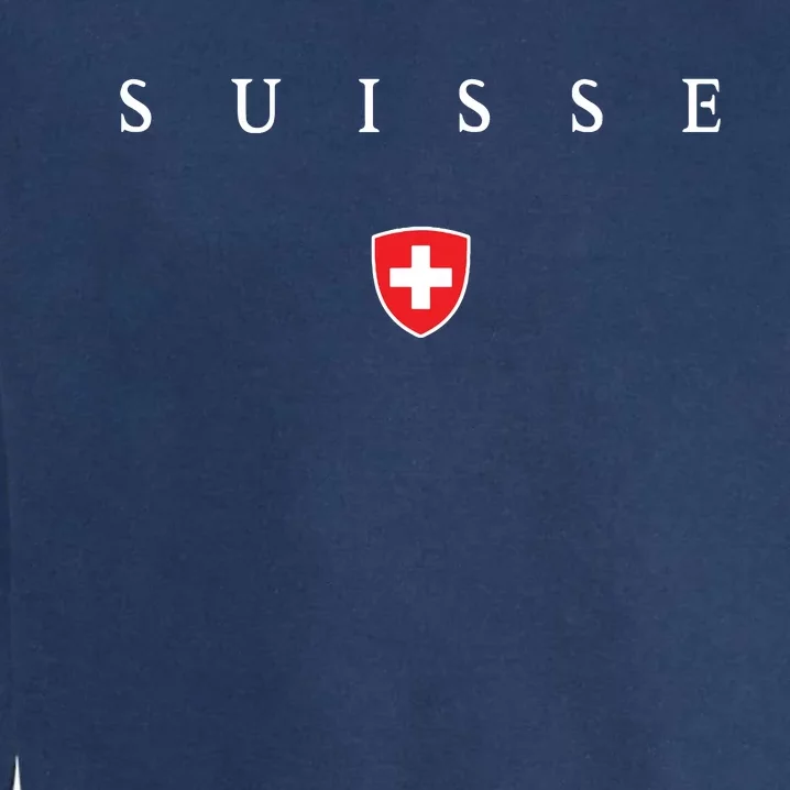 Switzerland T Suisse Xo4u Original Garment-Dyed Sweatshirt