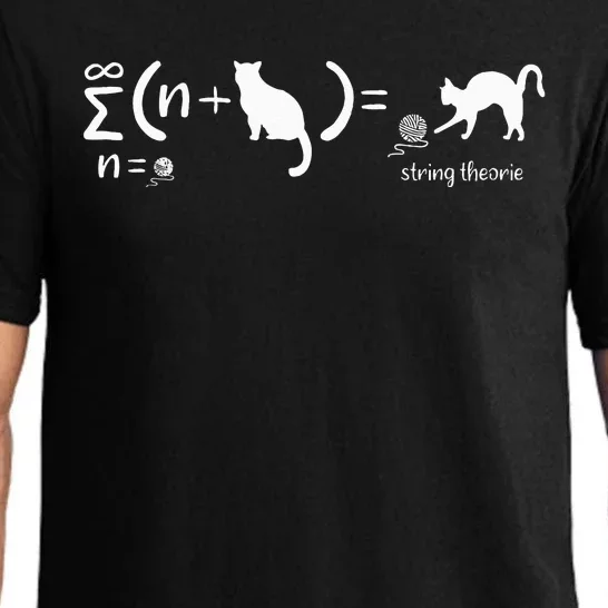 String Theory Science Nerd Physics Cat Pajama Set