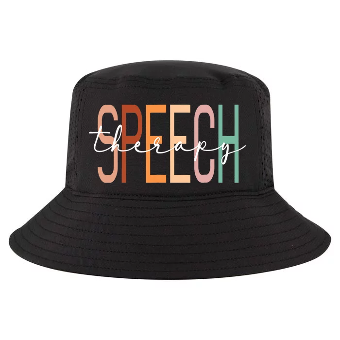 Speech Therapy Speech Language Pathologist Therapist Cool Comfort Performance Bucket Hat