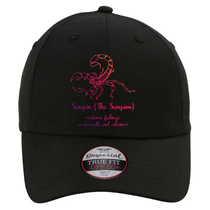 Scorpio The Scorpion Astrology Zodiac Sign Funny Facts Gift The Original Performance Cap