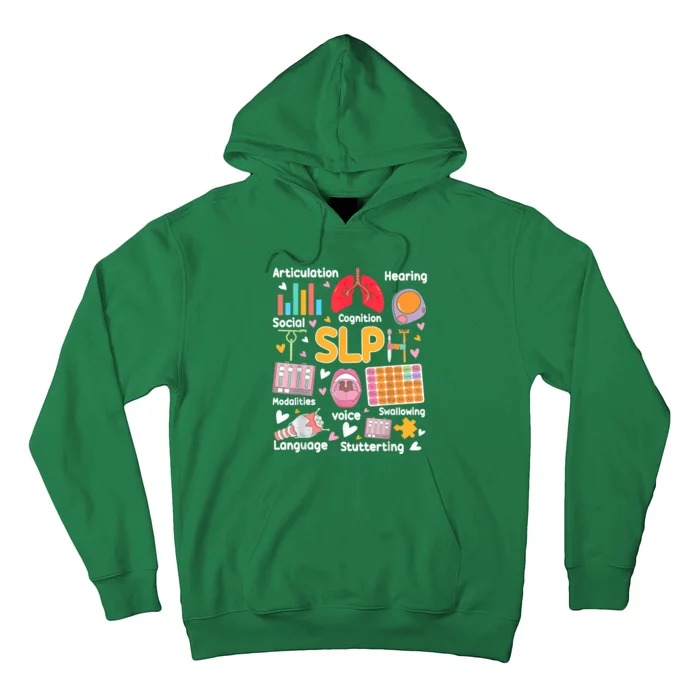 Speech Therapy Speech Language Pathologist Therapist SLP Hoodie