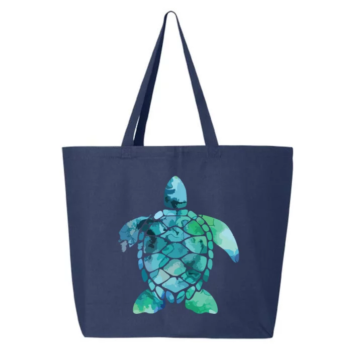 Save Turtles Sea Turtle Gifts Ocean Animals Sea Turtle 25L Jumbo Tote