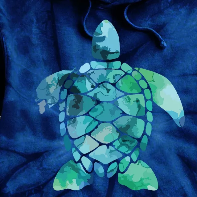 Save Turtles Sea Turtle Gifts Ocean Animals Sea Turtle Tie Dye Hoodie