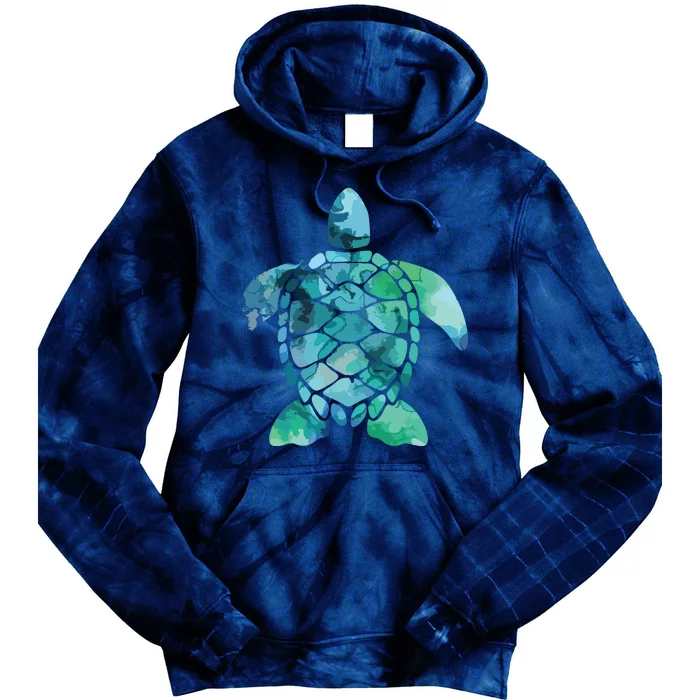 Save Turtles Sea Turtle Gifts Ocean Animals Sea Turtle Tie Dye Hoodie