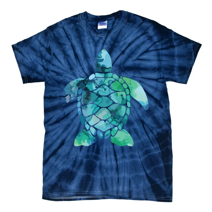 Save Turtles Sea Turtle Gifts Ocean Animals Sea Turtle Tie-Dye T-Shirt