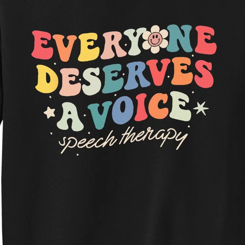 Speech Therapy Speech Language Pathologist SLP Team Women Sweatshirt