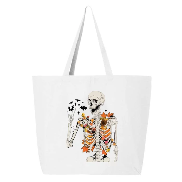 Skeleton Thanksgiving 25L Jumbo Tote