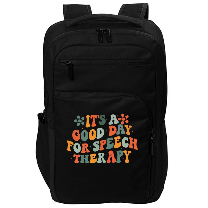 Speech Therapy SLP Speech Pathologist Pathology Wo Impact Tech Backpack