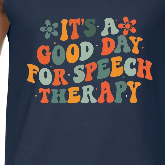 Speech Therapy SLP Speech Pathologist Pathology Wo Comfort Colors® Tank Top