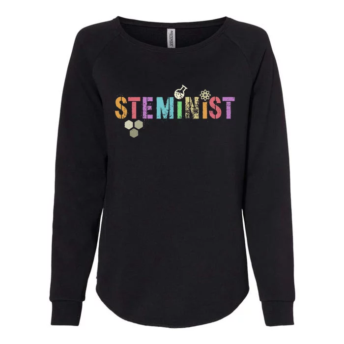 STEMINIST Technology Student STEM Teacher Women Engineering Womens California Wash Sweatshirt