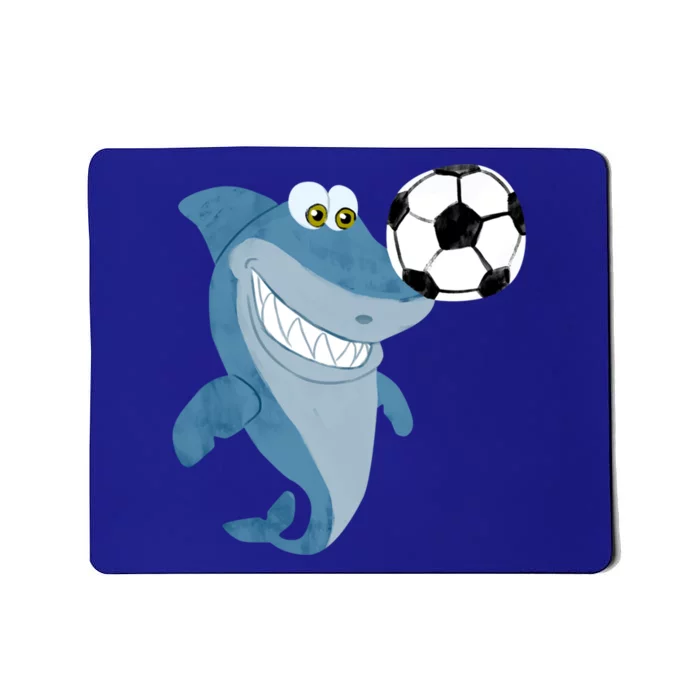 Soccer Team Shark Meaningful Gift Soccer Player Gift Mousepad