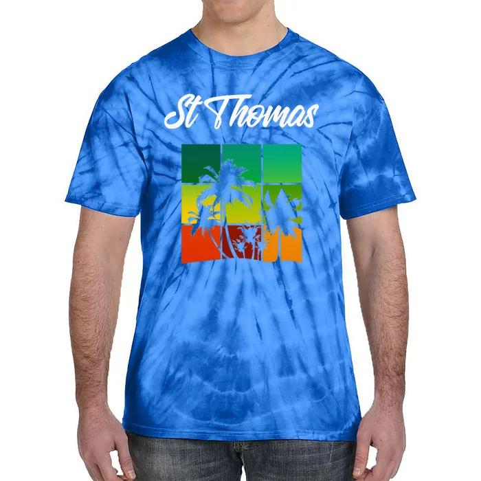 St Thomas Souvenir Cool Virgin Islands Tie-Dye T-Shirt