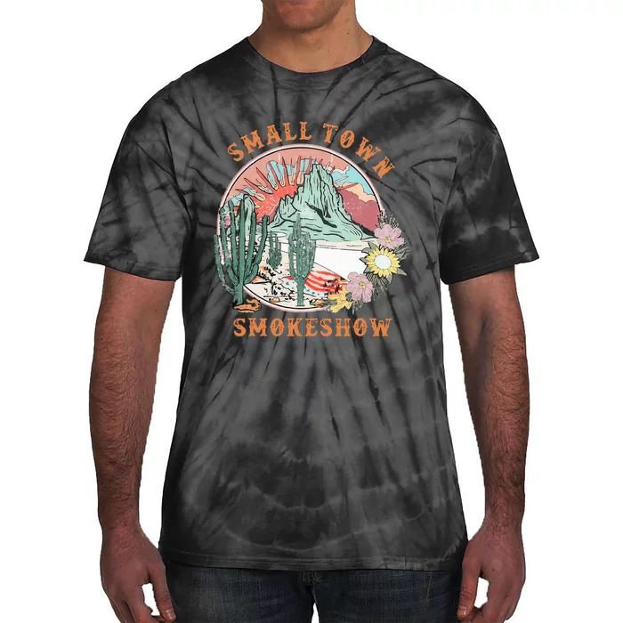 Small Town Smokeshow Oklahoma Smokeshow Western Country Tie-Dye T-Shirt