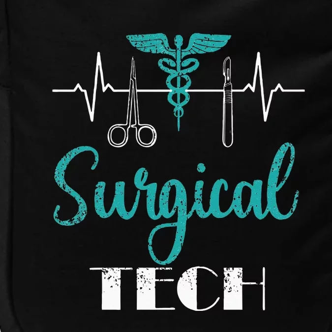 Scrub Tech Surgical Tech Week Technologist Technicians EKG Impact Tech Backpack