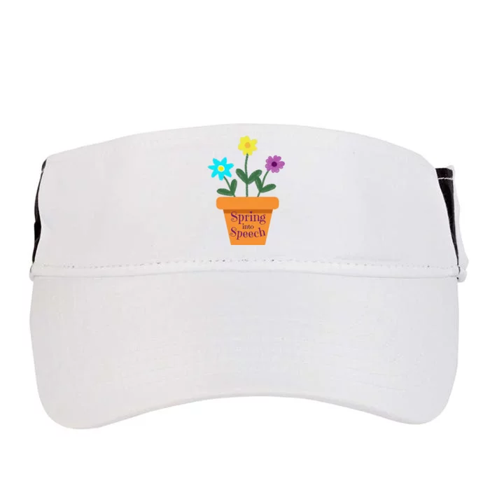 Speech Therapy Speech Language Pathology CCC SLP Spring Adult Drive Performance Visor