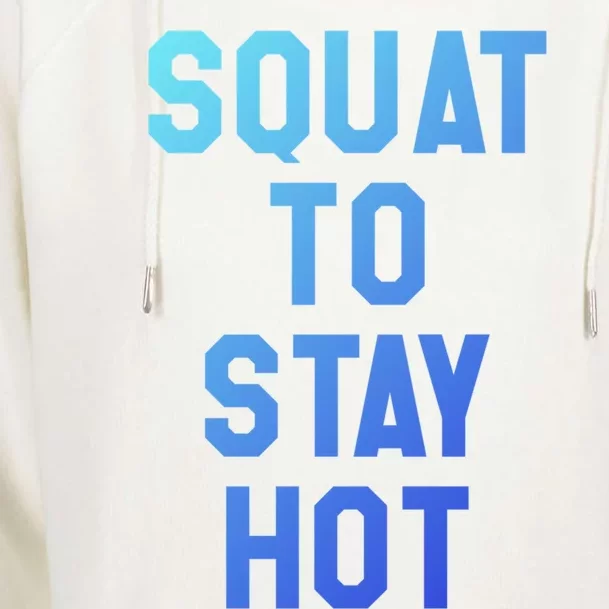 Squat To Stay Hogift Oh My Quad Becky Look At Her Squat Gift Womens Funnel Neck Pullover Hood