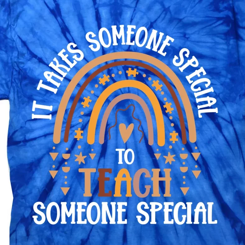 Sped Teacher Special Education Teacher Gift Tie-Dye T-Shirt