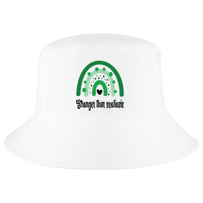 Stronger Than Scoliosis Rainbow Cool Comfort Performance Bucket Hat