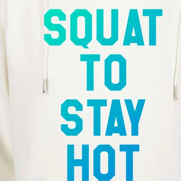 Squat To Stay Hogift Oh My Quad Becky Look At Her Squat Gift Womens Funnel Neck Pullover Hood