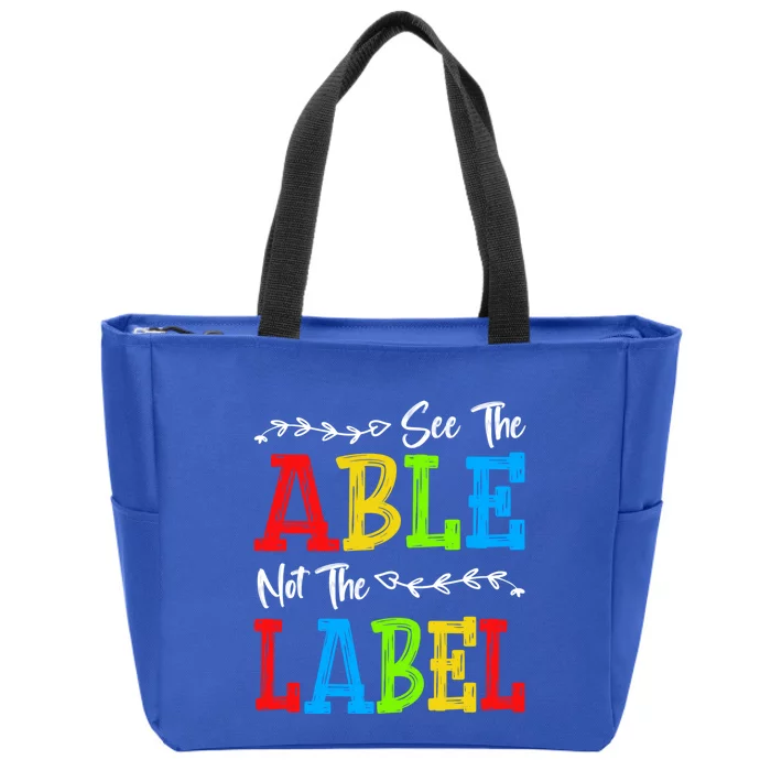 Sped Teacher Special Education Teacher Gift Zip Tote Bag